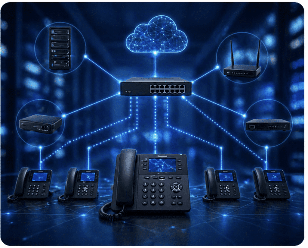 What is a Traditional VoiP Phone System