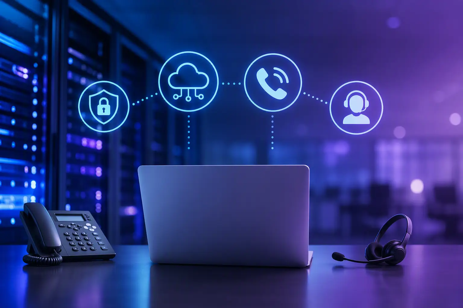 Which IT Provider Can Handle Cybersecurity, VoIP, Cloud Services, and Help Desk Support Under One Contract